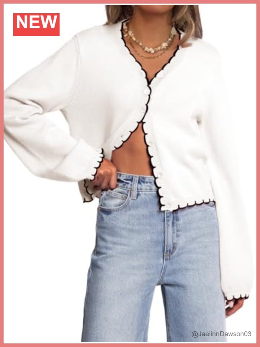 Women's Long Sleeve Open Front Cropped Cardigan Sweater